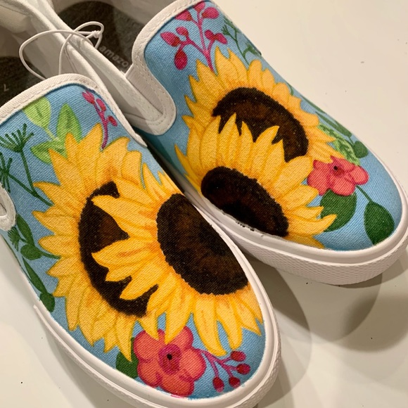 Custom Painted Shoes - Picture 2 of 3